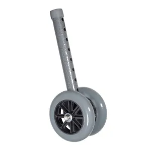 Drive Medical Heavy Duty Bariatric Walker Wheels, 5″, 1 Pair Drive Medical Heavy Duty Bariatric Walker Wheels, 5″, 1 Pair