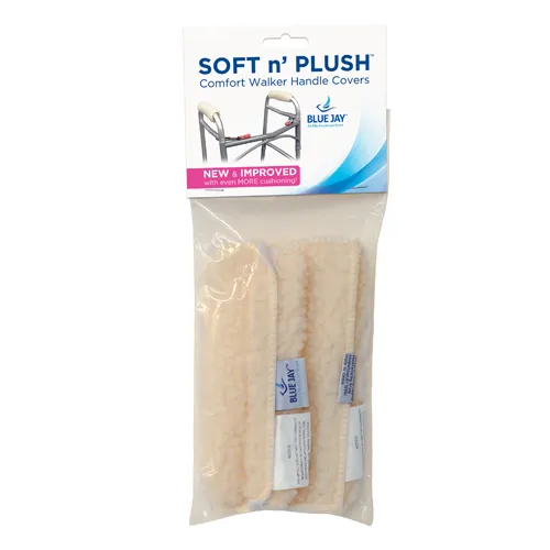 SOFT & PLUSH Walker Handle Fleece Cover Set by Blue Jay - Image 7