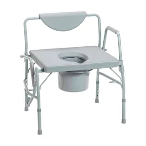 Drive Medical Bariatric Drop Arm Bedside Commode Chair Drive Medical Bariatric Drop Arm Bedside Commode Chair