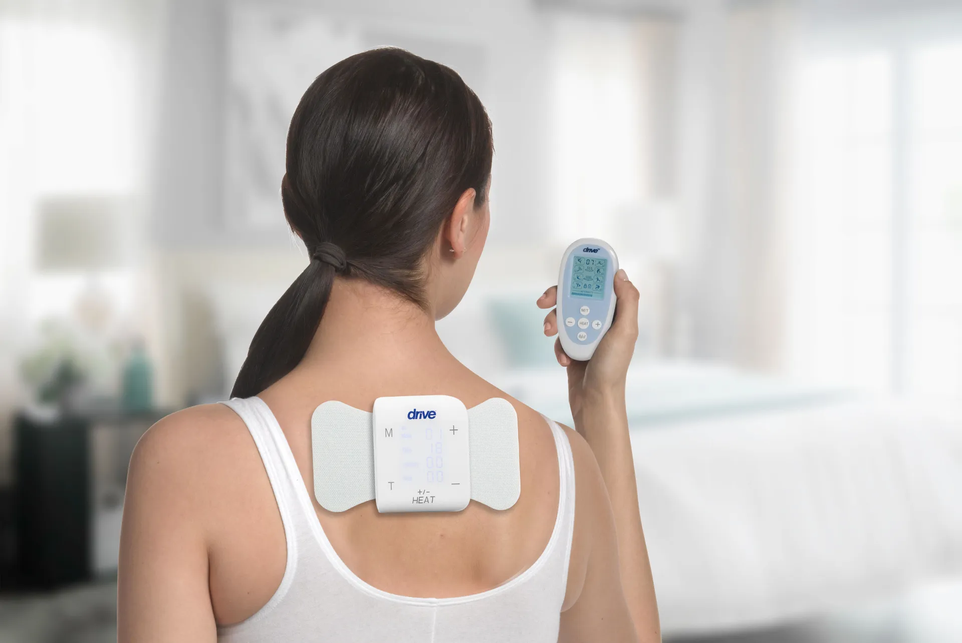 Drive Medical PainAway Pro Muscle Stimulator and TENS Unit with Heat Therapy - Image 9