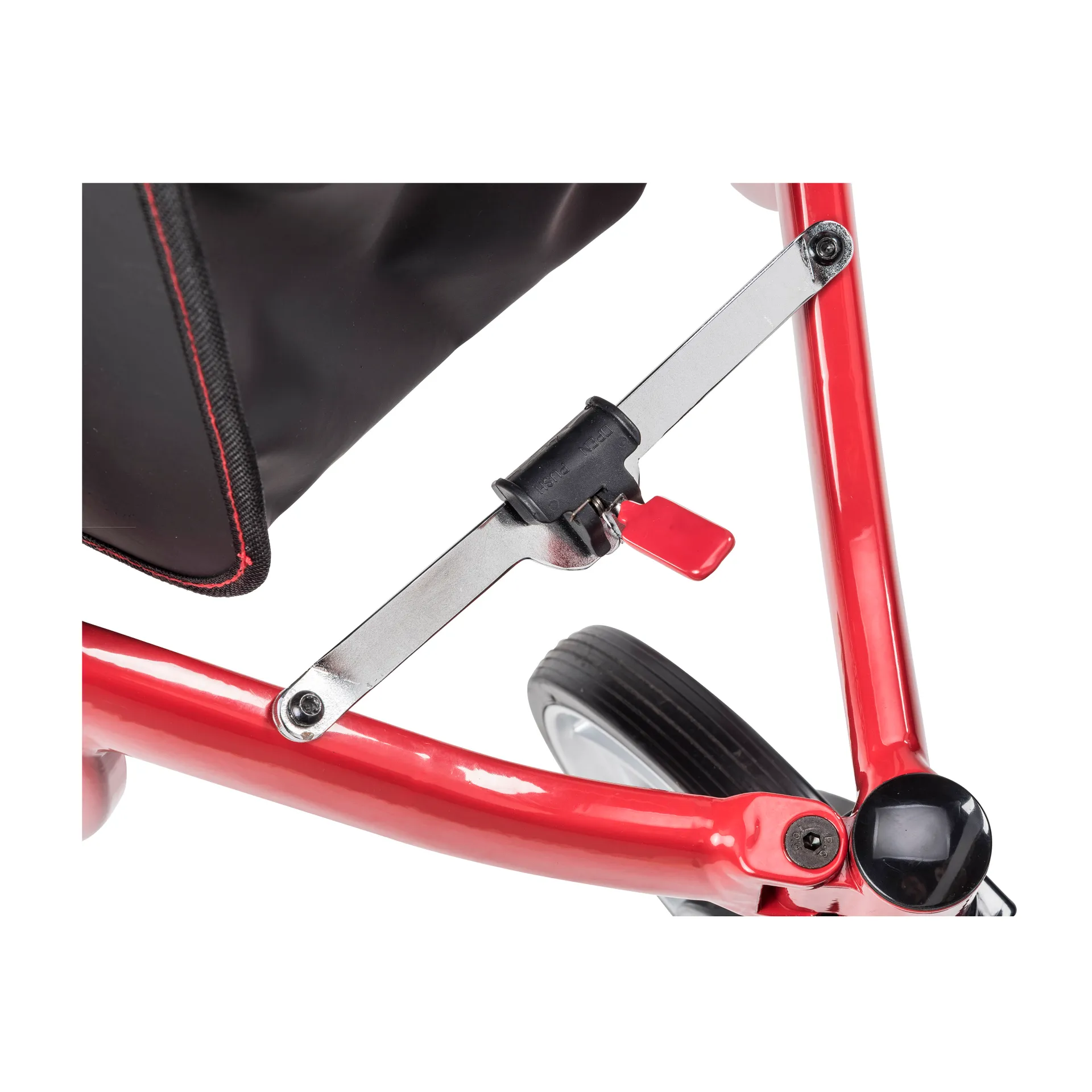 Drive Medical Nitro Euro Style 3-Wheel Rollator Rolling Walker - Image 6