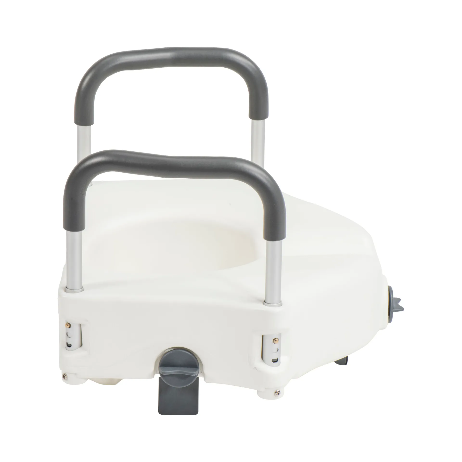 Drive Medical PreserveTech Secure Lock Raised Toilet Seat, 5" Height - Image 2