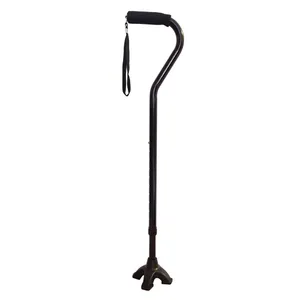Blue Jay Offset Handle Cane with Soft Foam Grip, Wrist Strap and Quad Cane Tip Blue Jay Offset Handle Cane with Soft Foam Grip, Wrist Strap and Quad Cane Tip