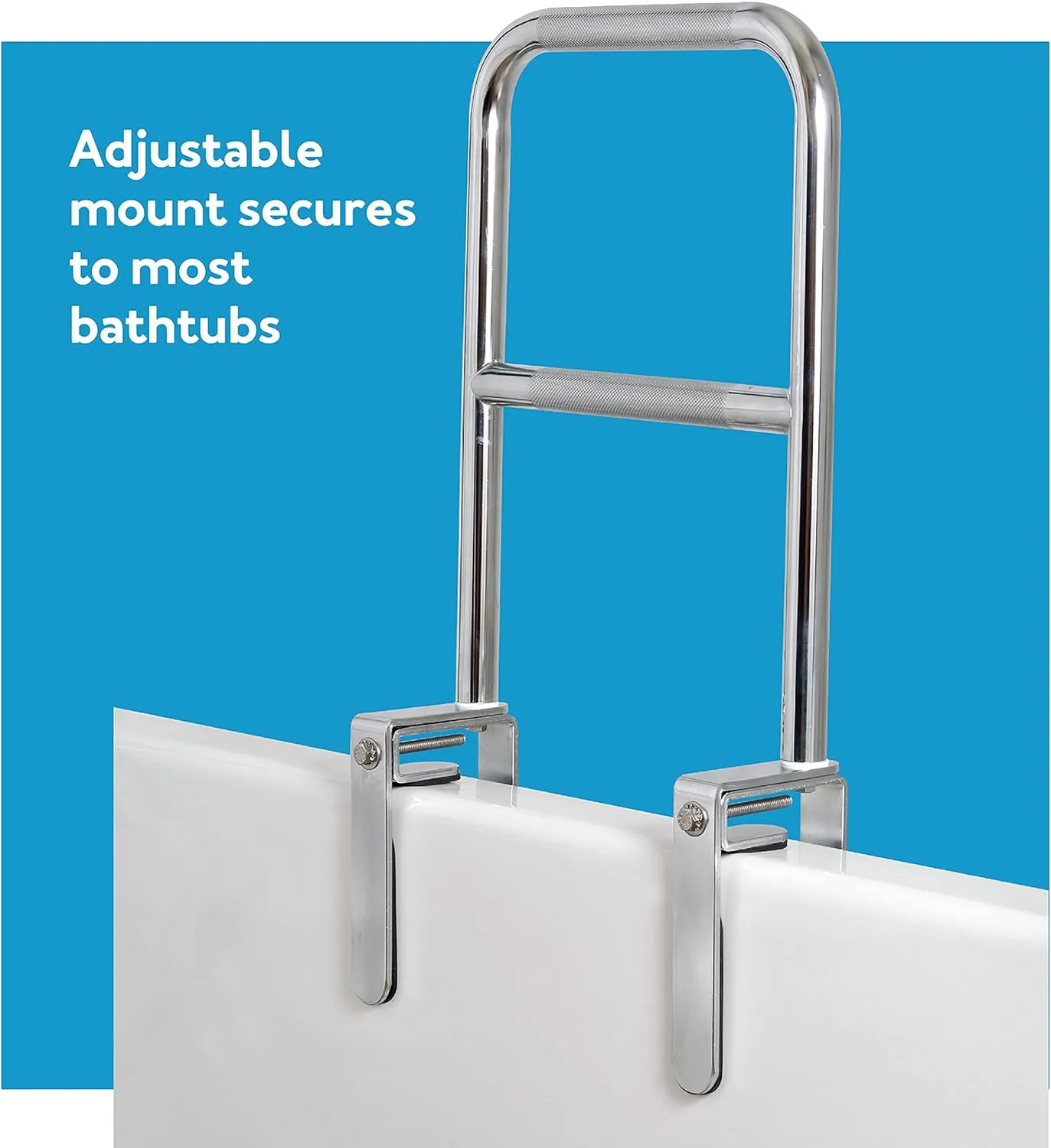 Carex Dual Level Bathtub Rail - Safe and Reliable Support for Your Bathroom - Image 3
