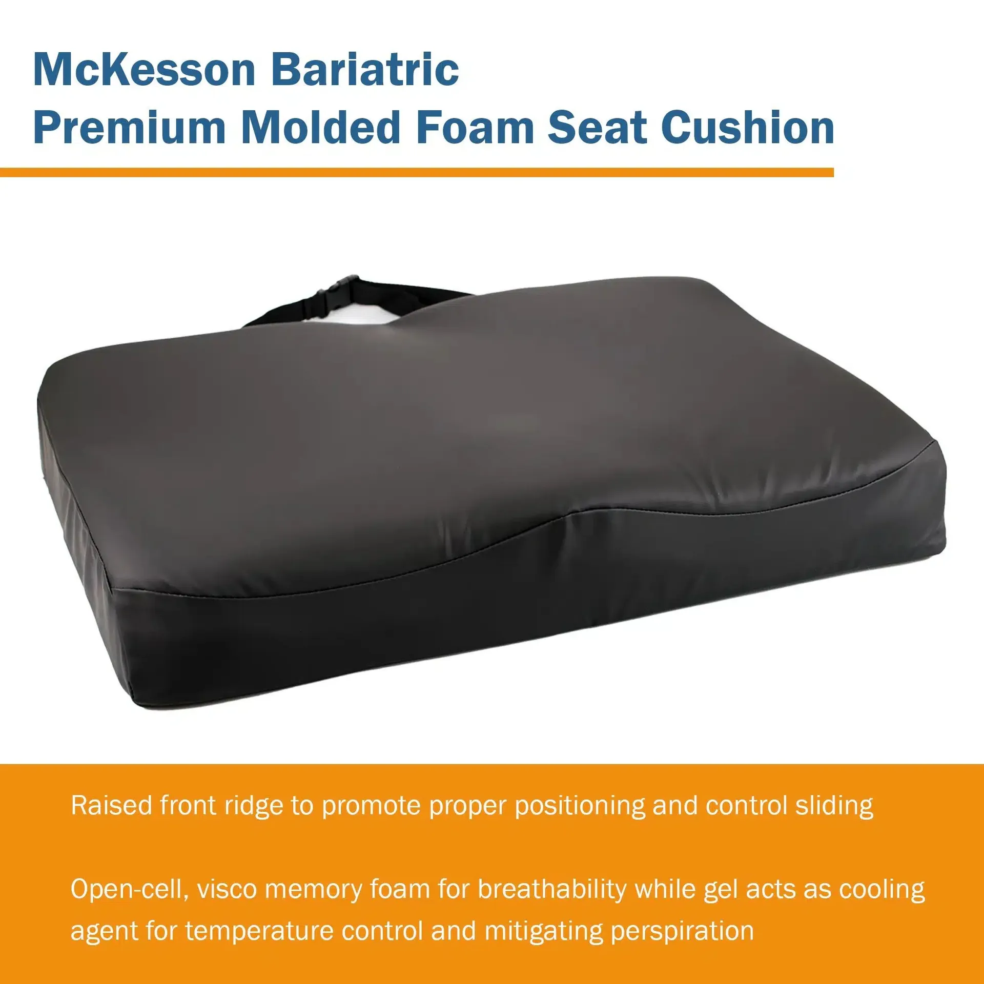 McKesson Premium Molded Foam Seat Cushion - Image 6