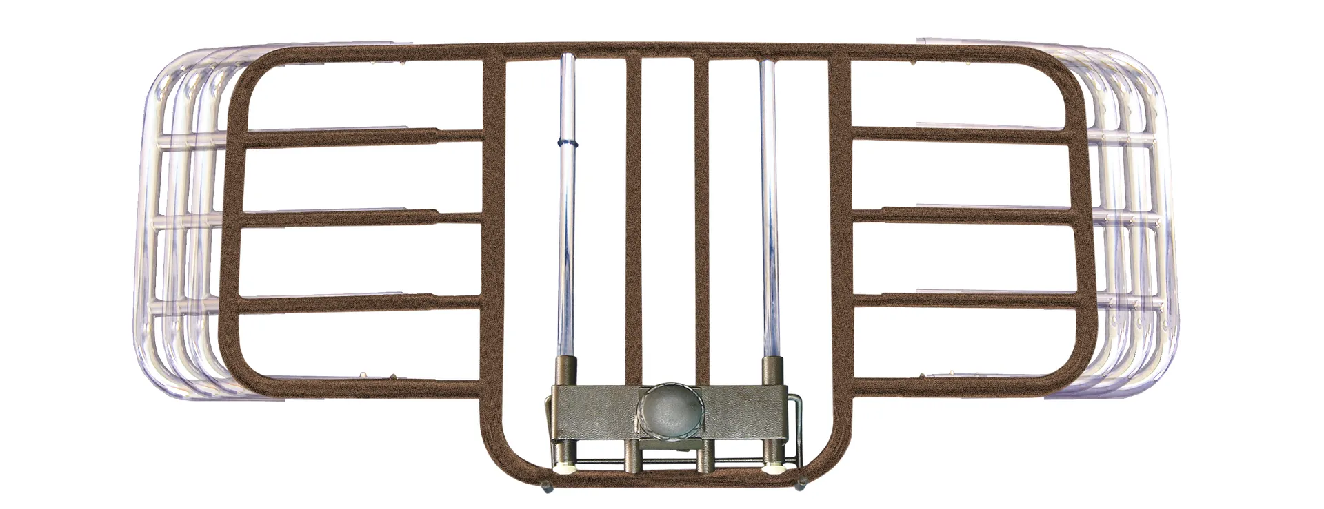 Drive Medical Tool Free Adjustable Half Length Bed Rail, 1 Pair - Image 2