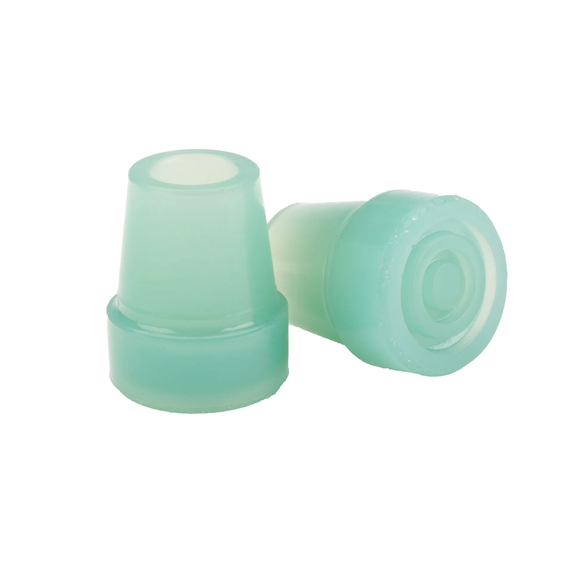 Drive Medical Glow In The Dark Cane Tip, 3/4", Blue, Each - Image 2