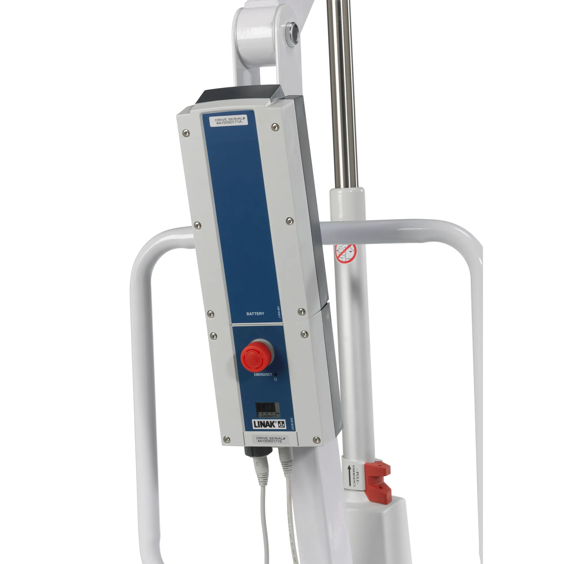Drive Medical Battery Powered Electric Patient Lift with Rechargeable and Removable Battery, No Wall Mount - Image 15