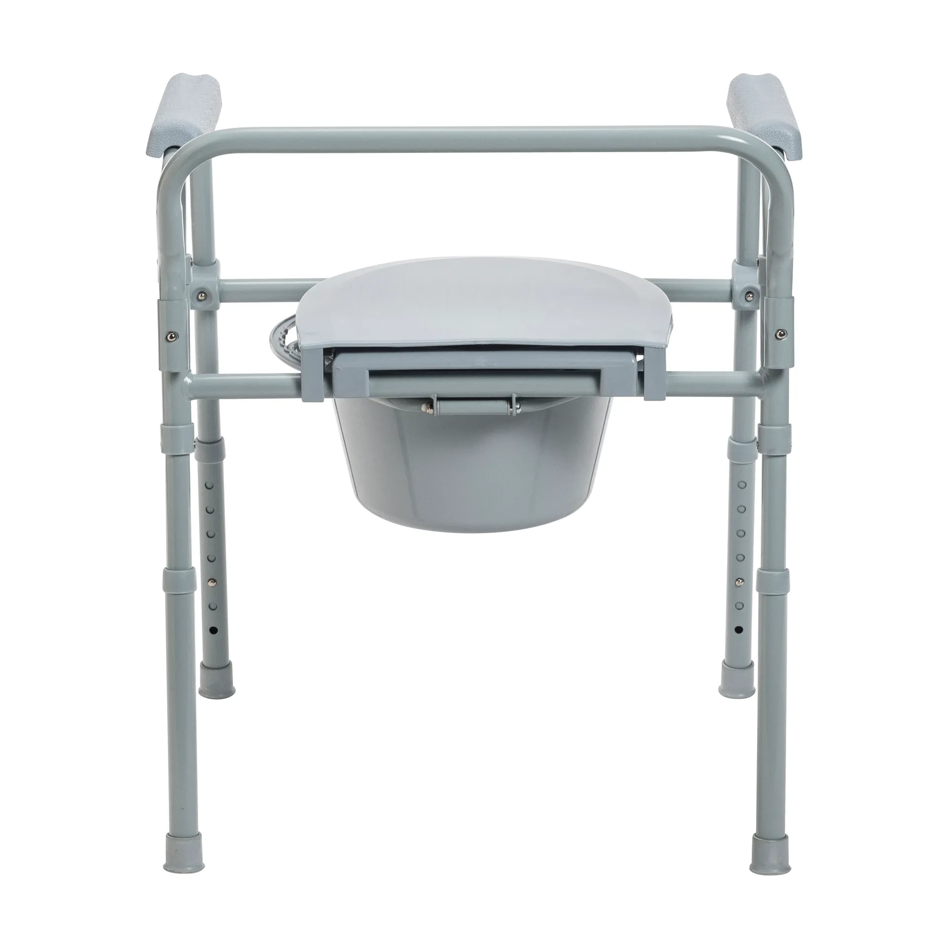 Drive Medical PreserveTech Steel Folding Bedside Commode - Image 4
