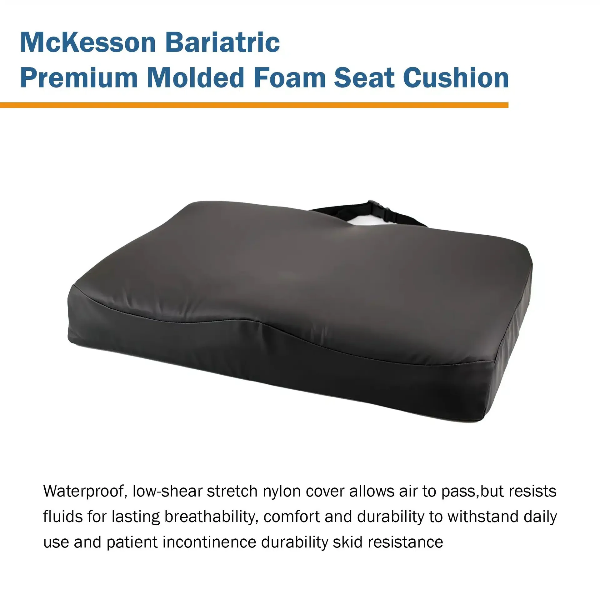 McKesson Premium Molded Foam Seat Cushion - Image 5