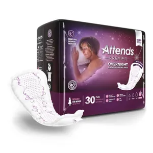 Attends Premier Overnight Bladder Control Pads For Women Attends Premier Overnight Bladder Control Pads For Women