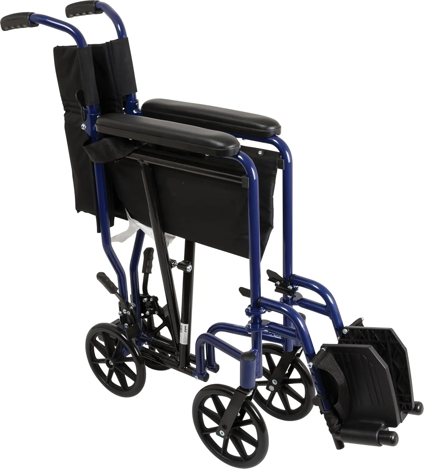 ProBasics Aluminum Lightweight Foldable Transport Chair With 19 inch Seat - Image 5