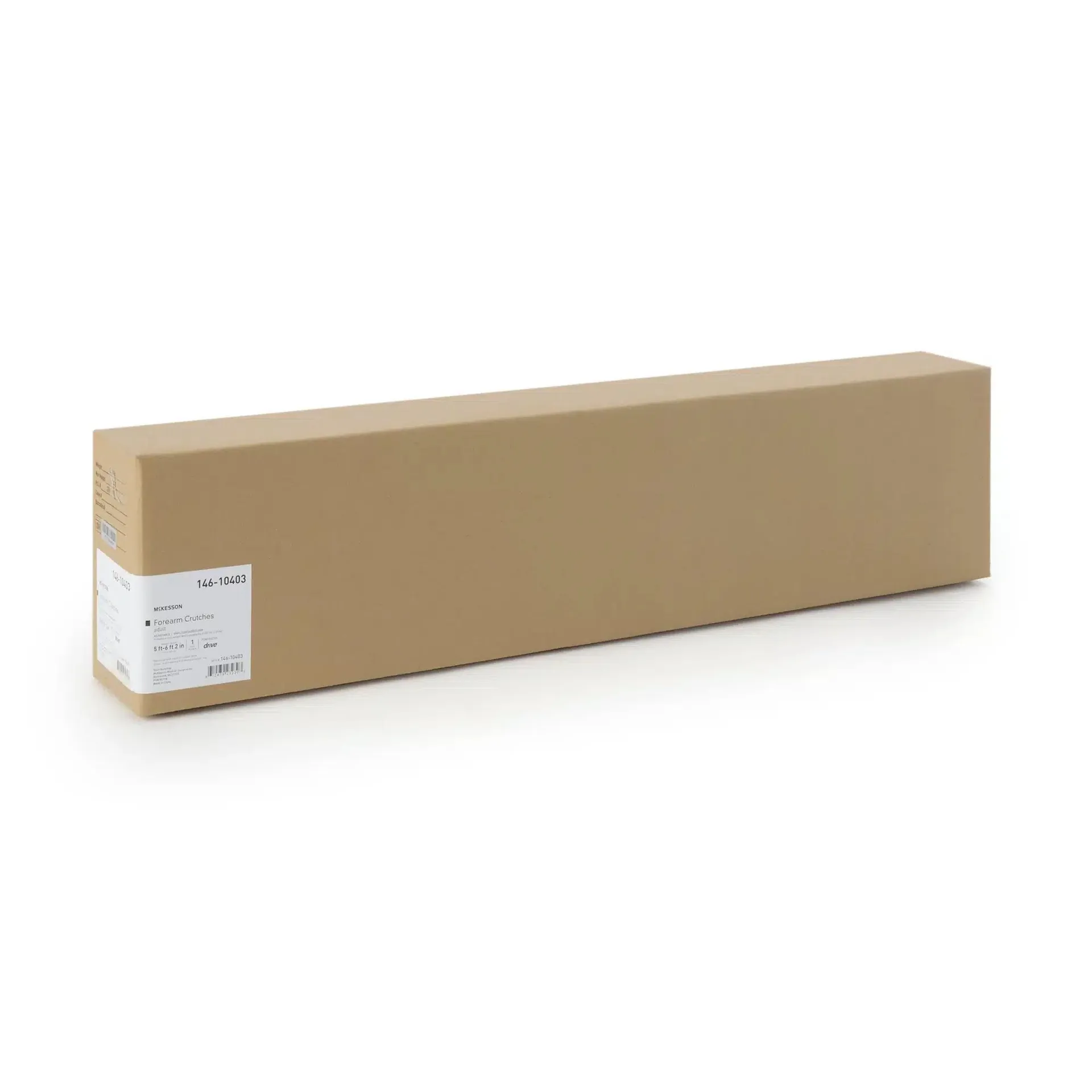 McKesson Forearm Crutch Adult Steel Frame - Image 5