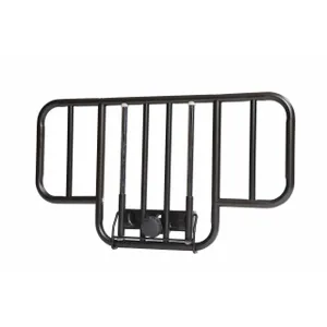 Drive Medical No Gap Half Length Side Bed Rails with Brown Vein Finish, 1 Pair Drive Medical No Gap Half Length Side Bed Rails with Brown Vein Finish, 1 Pair