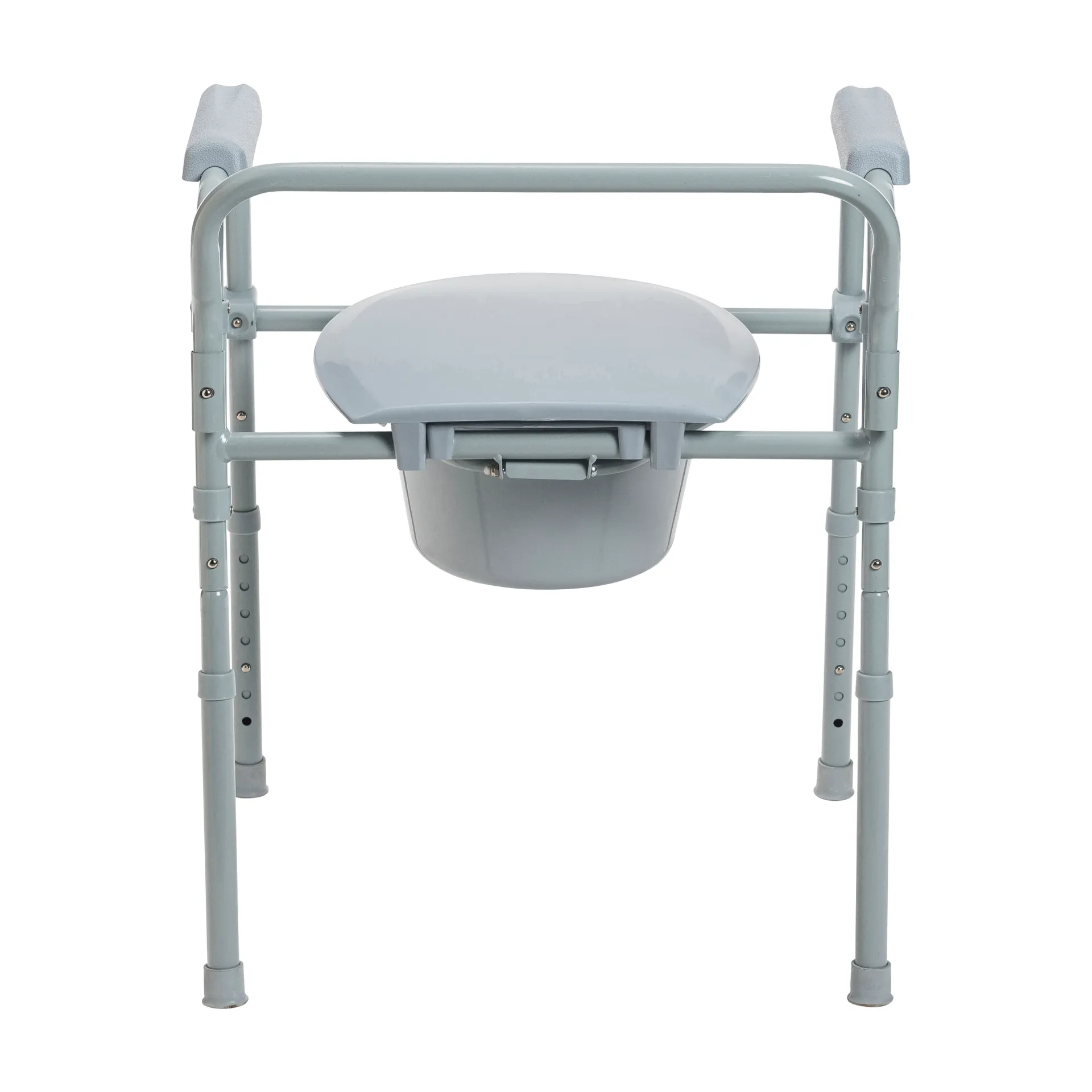 Drive Medical Steel Folding Frame Commode - Image 4