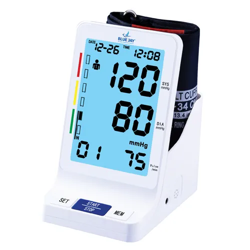 Blue Jay Perfect Measure Big Digit Talking Deluxe Blood Pressure Monitor Blue Jay Perfect Measure Big Digit Talking Deluxe Blood Pressure Monitor