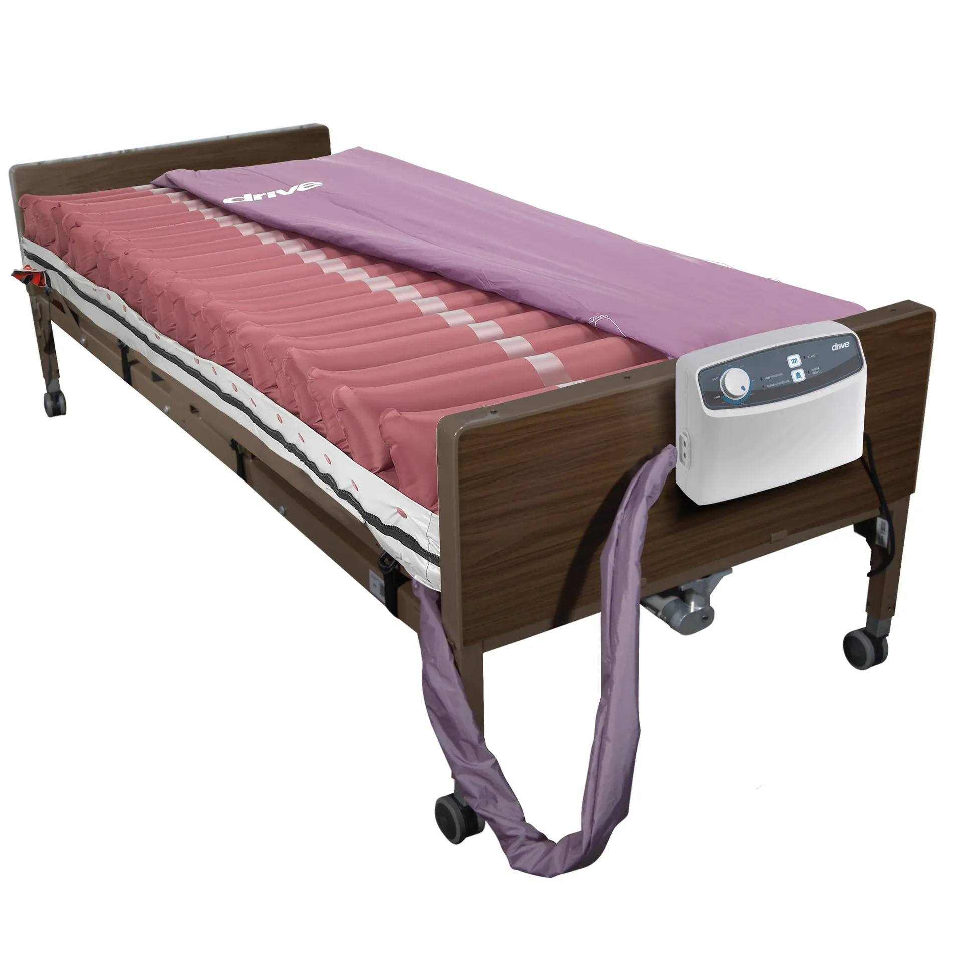 Drive Medical Med Aire Low Air Loss Mattress Replacement System with Alternating Pressure - Image 6