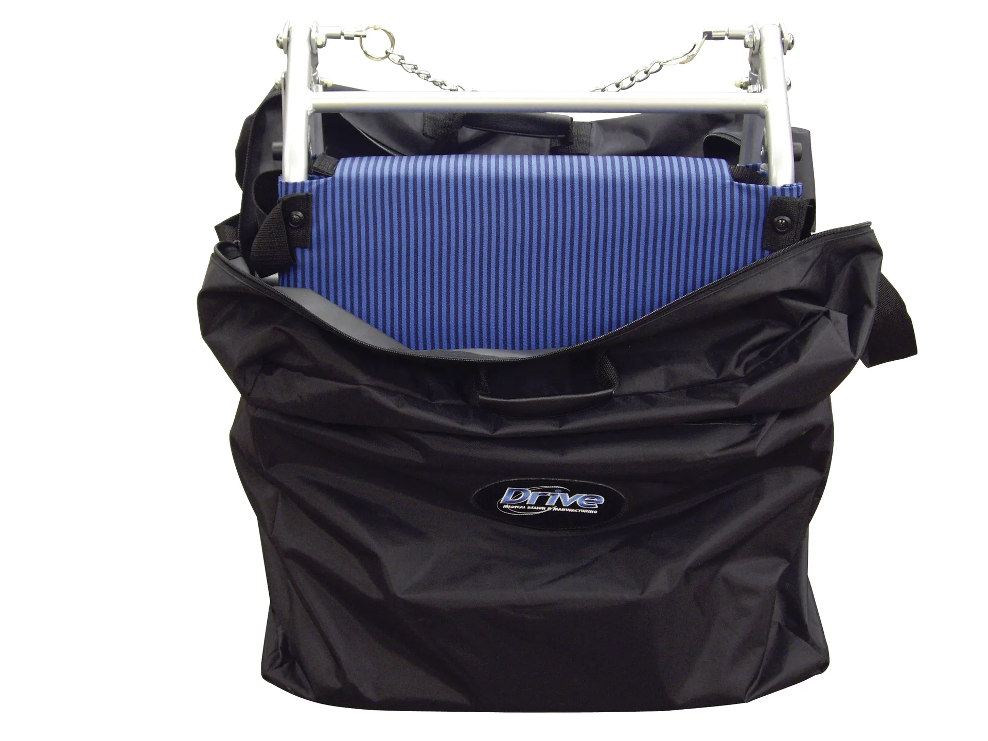 Drive Medical Super Light Folding Transport Wheelchair with Carry Bag - Image 2