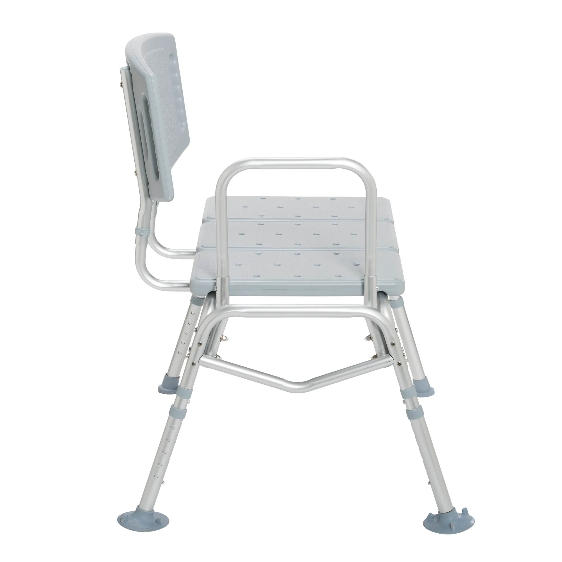 Drive Medical Heavy Duty Bariatric Plastic Seat Transfer Bench - Image 4