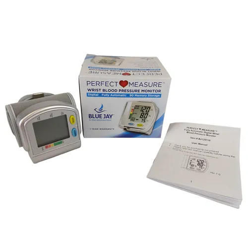PERFECT MEASURE Blue Jay Automatic Wrist Blood Pressure Monitor - Image 7
