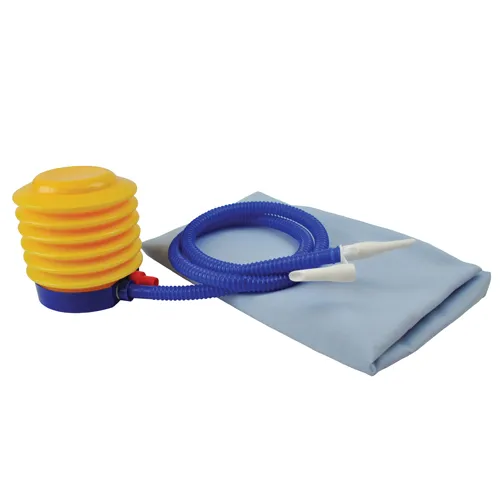 INFLATABLE ELEVATION Inflatable Bed Wedge Pillow With Cover & Pump by Blue Jay - Image 5