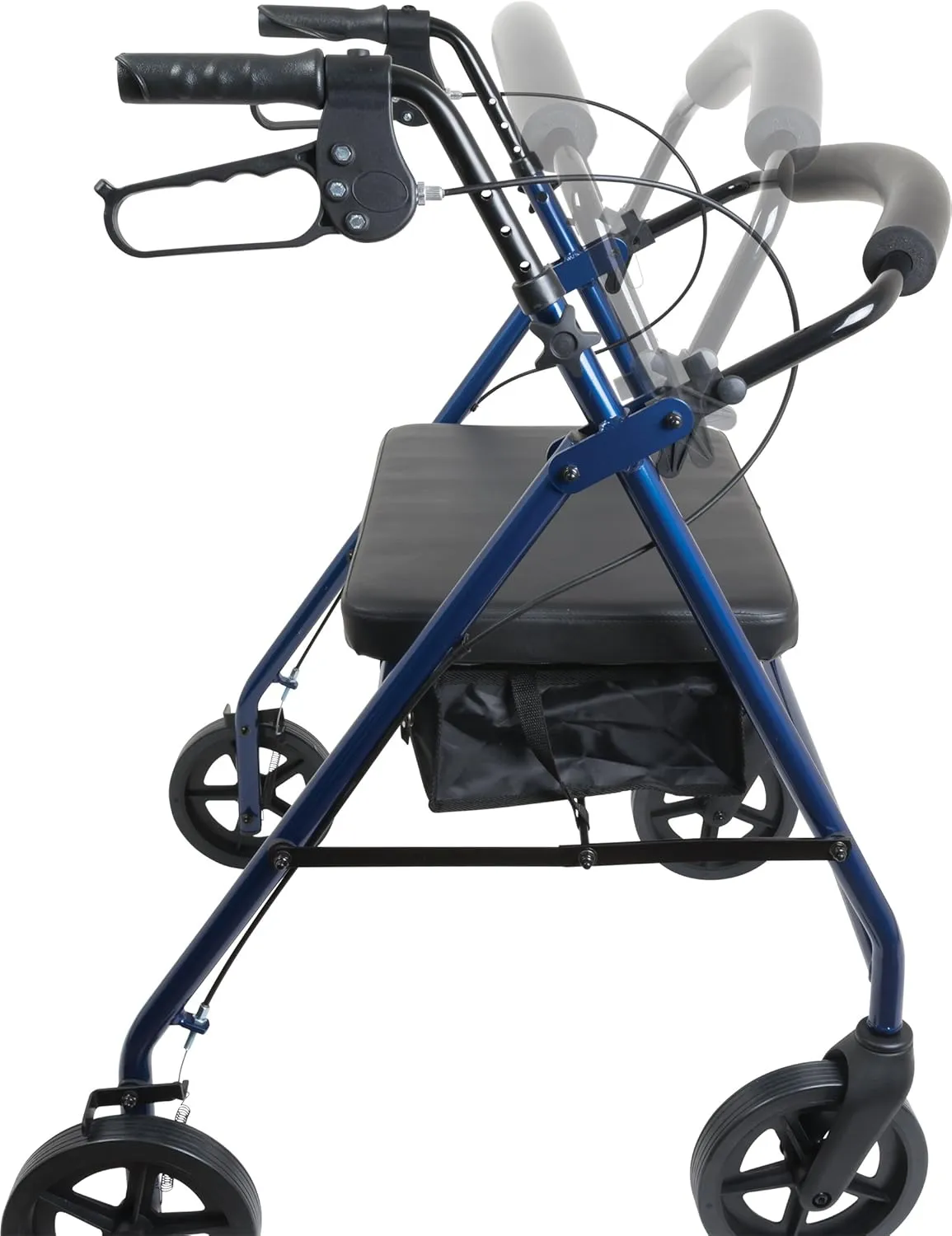 ProBasics Aluminum Foldable Bariatric Rollator With 8" Wheels  - Image 4
