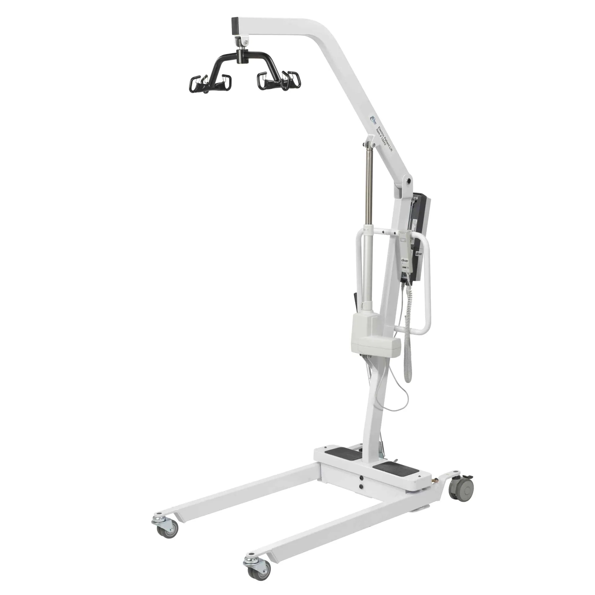 Drive Medical Battery Powered Electric Patient Lift with Rechargeable and Removable Battery, No Wall Mount Drive Medical Battery Powered Electric Patient Lift with Rechargeable and Removable Battery, No Wall Mount