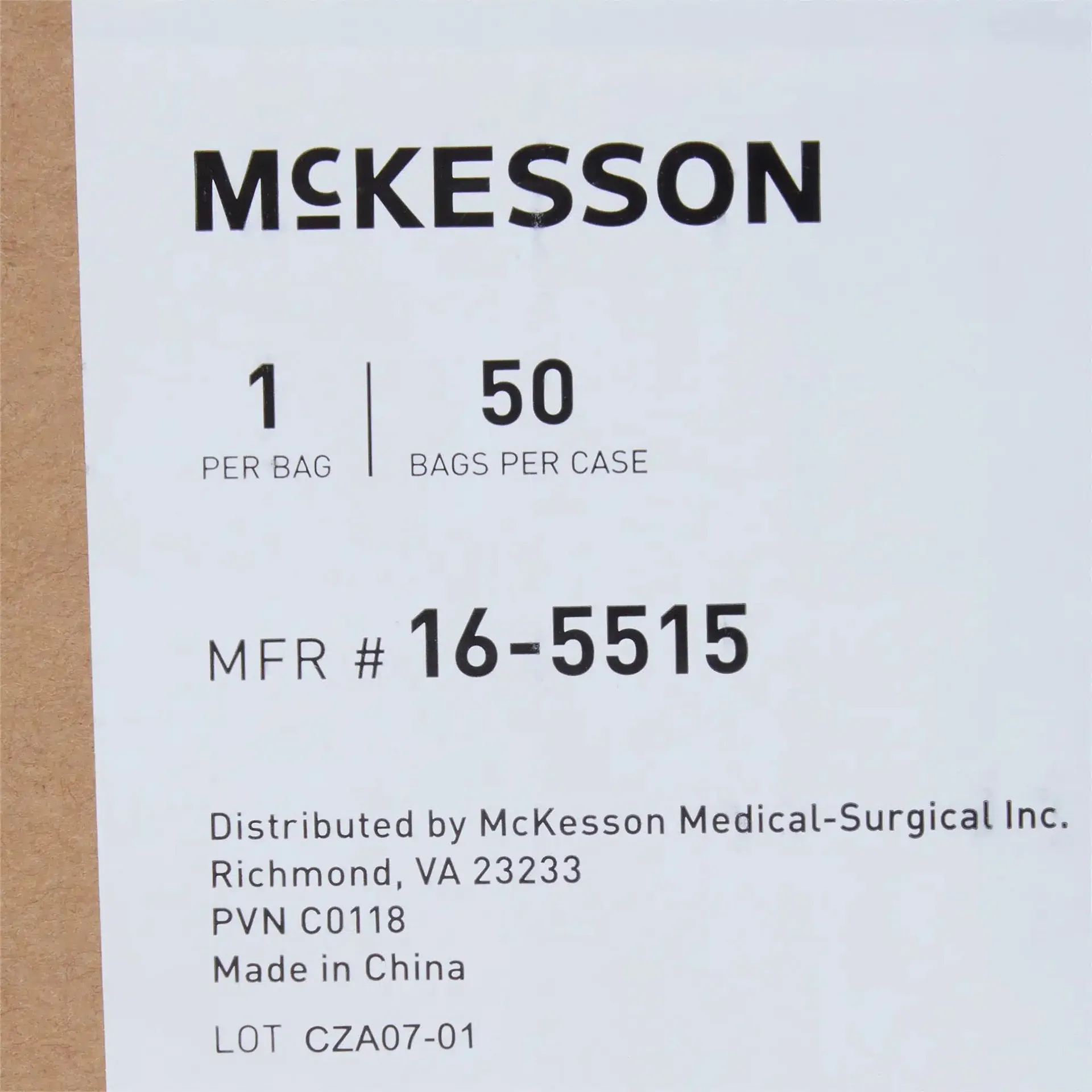 McKesson Urinary Bag Drainage Holder, Adjustable Straps, For Wheelchair, Geri-chair or Bed Rails - Image 7