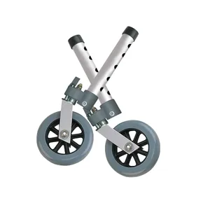 Drive Medical Swivel Lock Walker Wheels, 5″, 1 Pair Drive Medical Swivel Lock Walker Wheels, 5″, 1 Pair