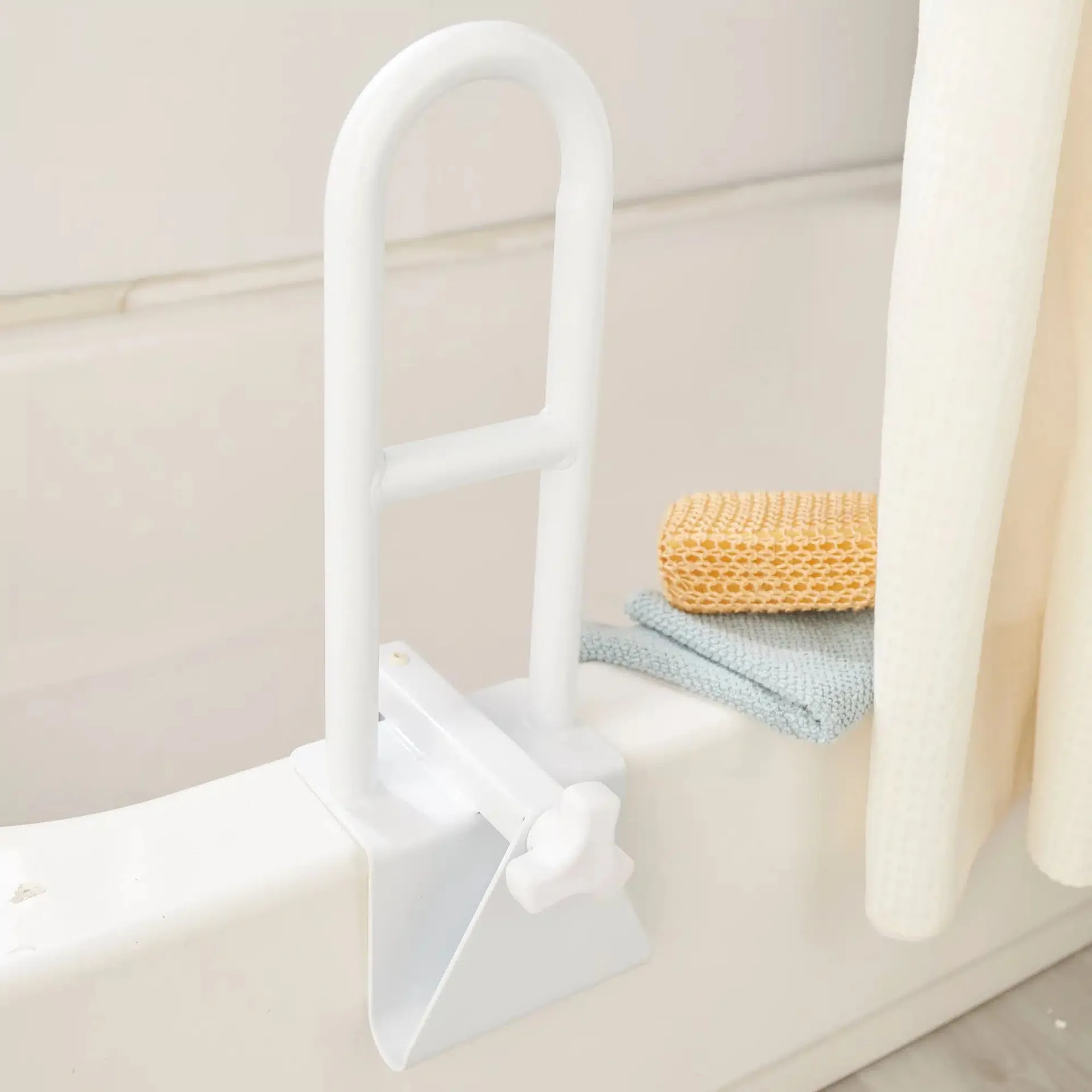 McKesson Bathtub Grab Bar, 14.5" Length - Image 6