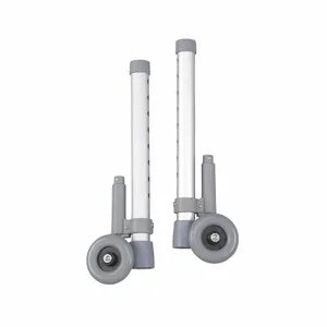 Drive Medical Rear Glide Walker Brakes with 3″ Wheels, 1 Pair Drive Medical Rear Glide Walker Brakes with 3″ Wheels, 1 Pair