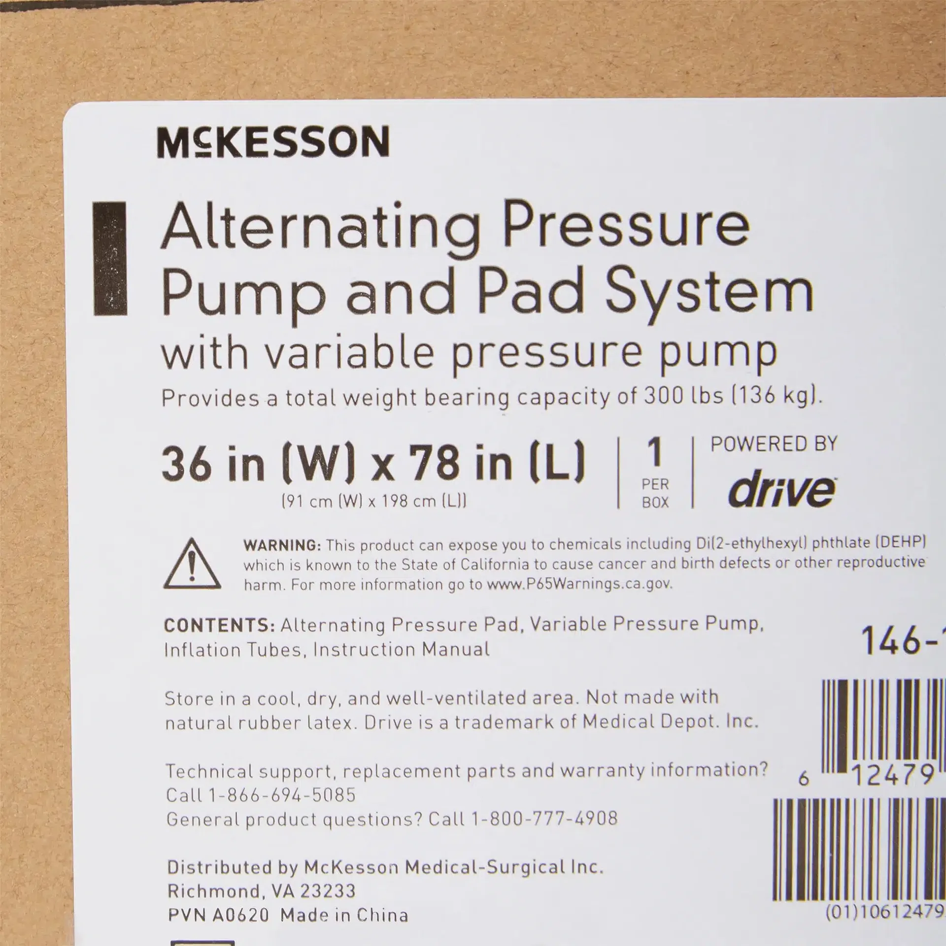 McKesson Variable Pressure Pump and Mattress Pad Pressure Redistribution System - Image 4