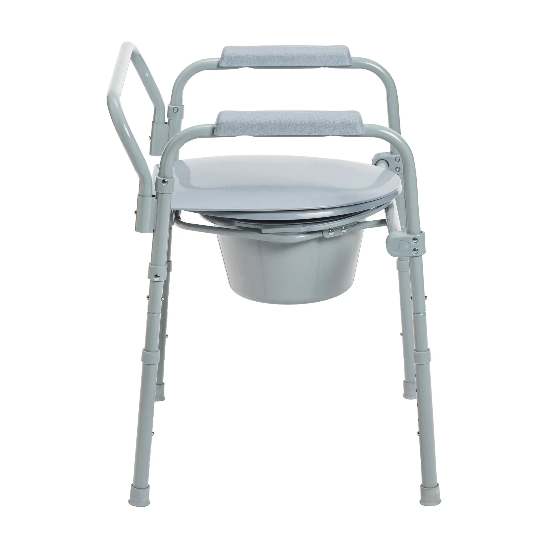 Drive Medical Steel Folding Frame Commode - Image 5