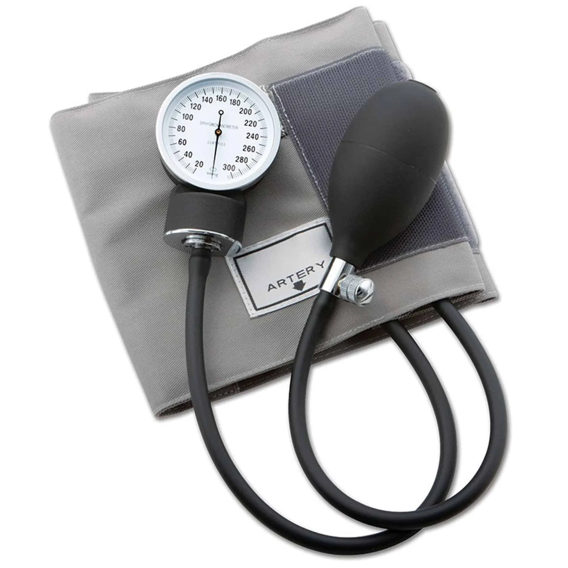 ADC Aneroid Sphygmomanometer Unit Prosphyg 770 Series Blood Pressure Monitor With Adult Cotton Cuff ADC Aneroid Sphygmomanometer Unit Prosphyg 770 Series Blood Pressure Monitor With Adult Cotton Cuff