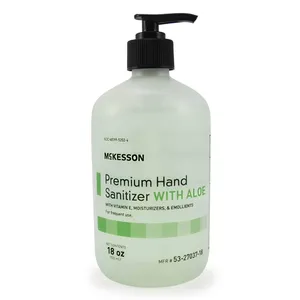 McKesson Premium Hand Sanitizer with Aloe, 18 oz, Gel, Pump Bottle McKesson Premium Hand Sanitizer with Aloe, 18 oz, Gel, Pump Bottle