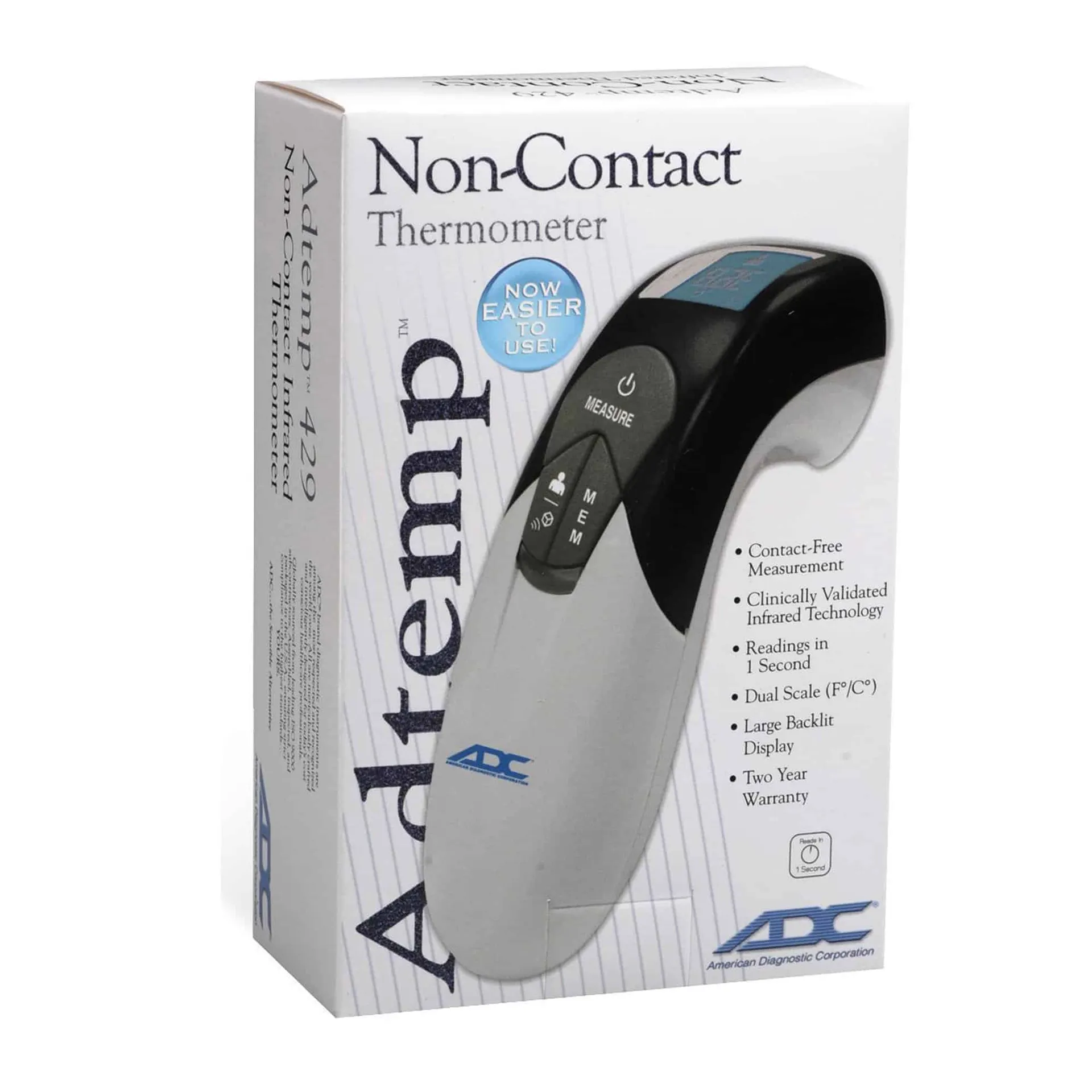 Adtempโข Non-Contact Skin Surface Thermometer Adtempโข Non-Contact Skin Surface Thermometer