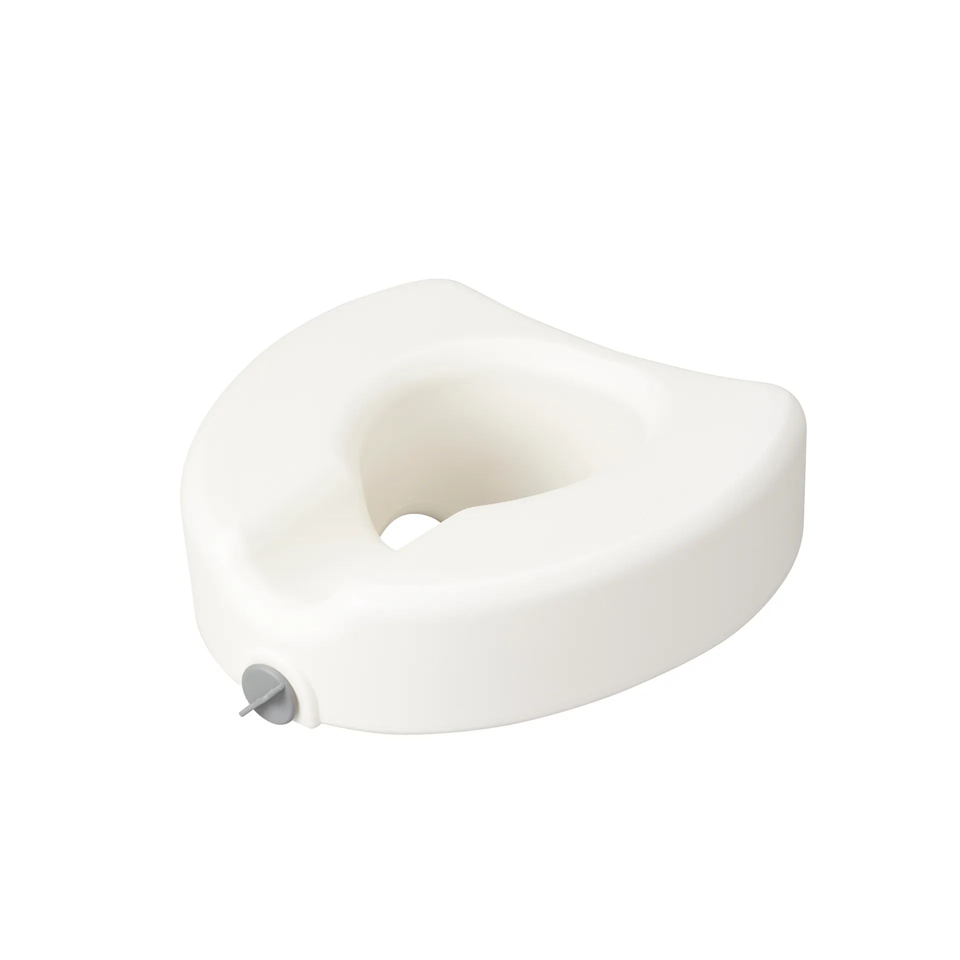 Drive Medical Premium Plastic Raised Toilet Seat with Lock, Elongated - Image 2