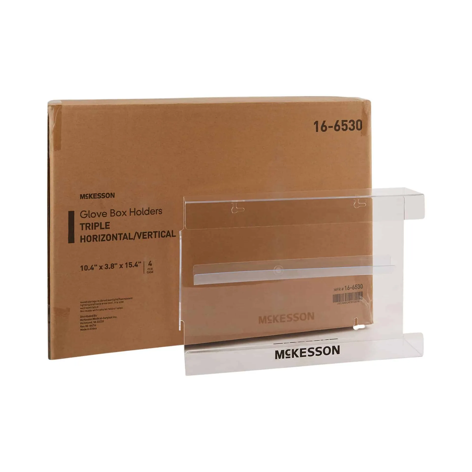 McKesson Glove Box Holder Horizontal or Vertical Mounted 3-Box Capacity - Image 5