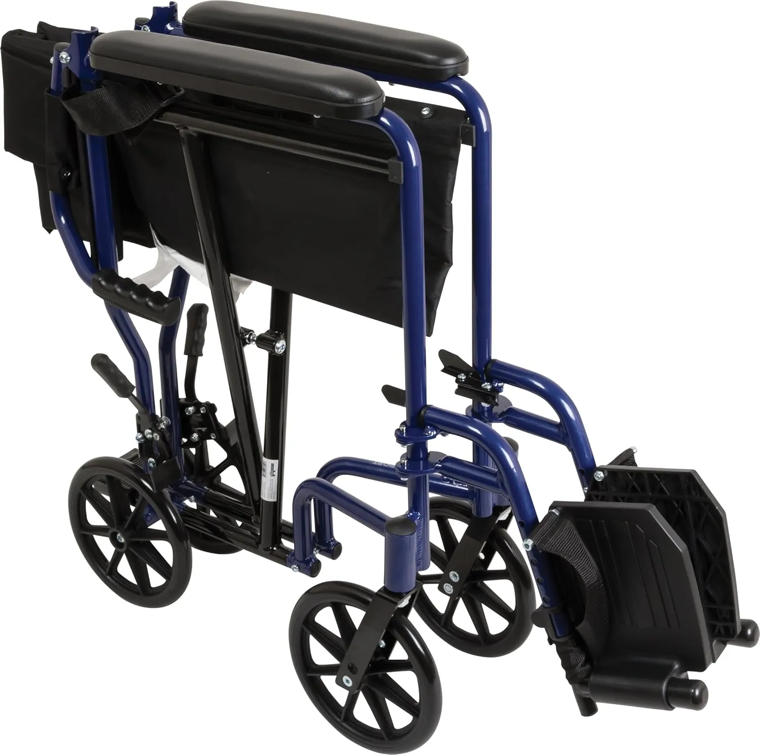 ProBasics Aluminum Lightweight Foldable Transport Chair With 19 inch Seat - Image 6
