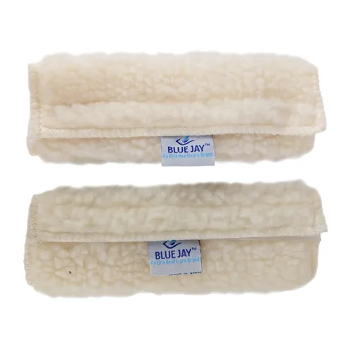 SOFT & PLUSH Walker Handle Fleece Cover Set by Blue Jay - Image 2