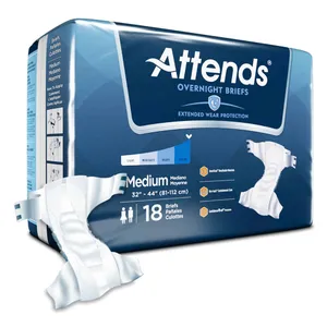 Attends Briefs with Overnight Protection Maximum Absorbency Attends Briefs with Overnight Protection Maximum Absorbency