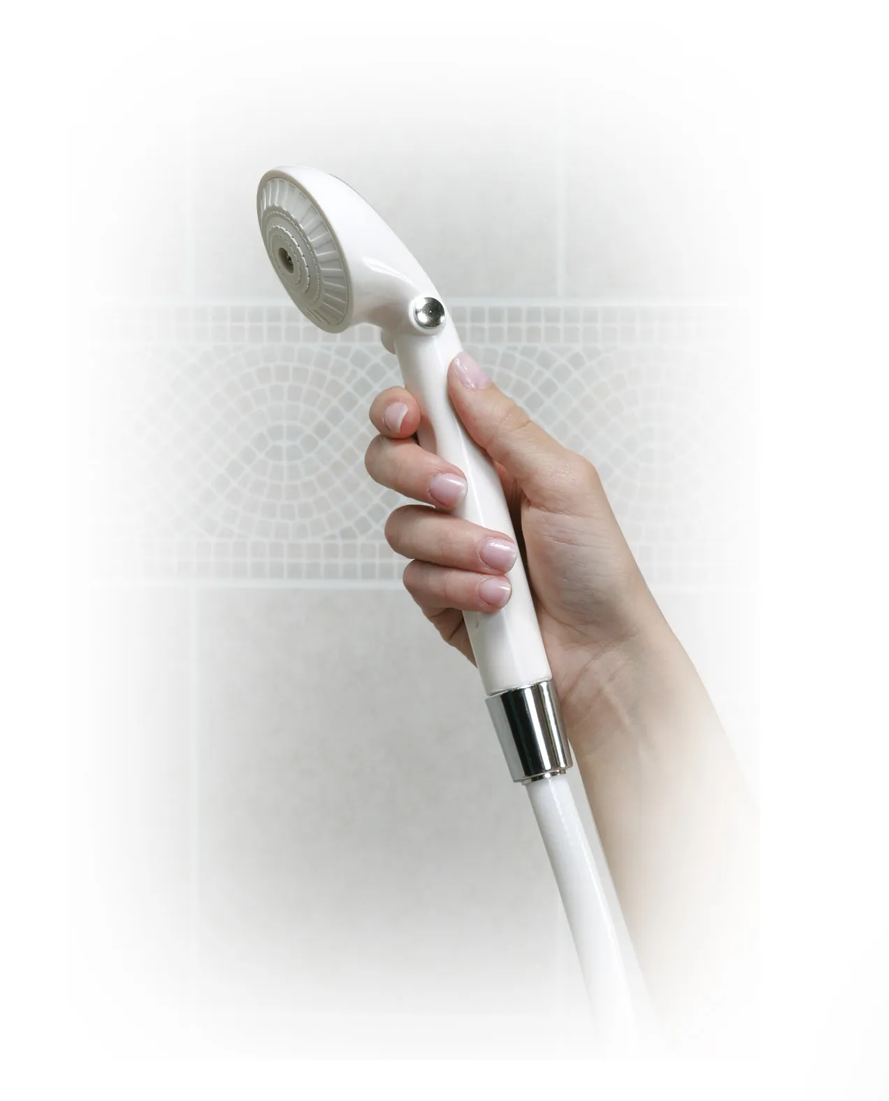 Drive Medical Handheld Shower Head Spray with Diverter Valve - Image 2