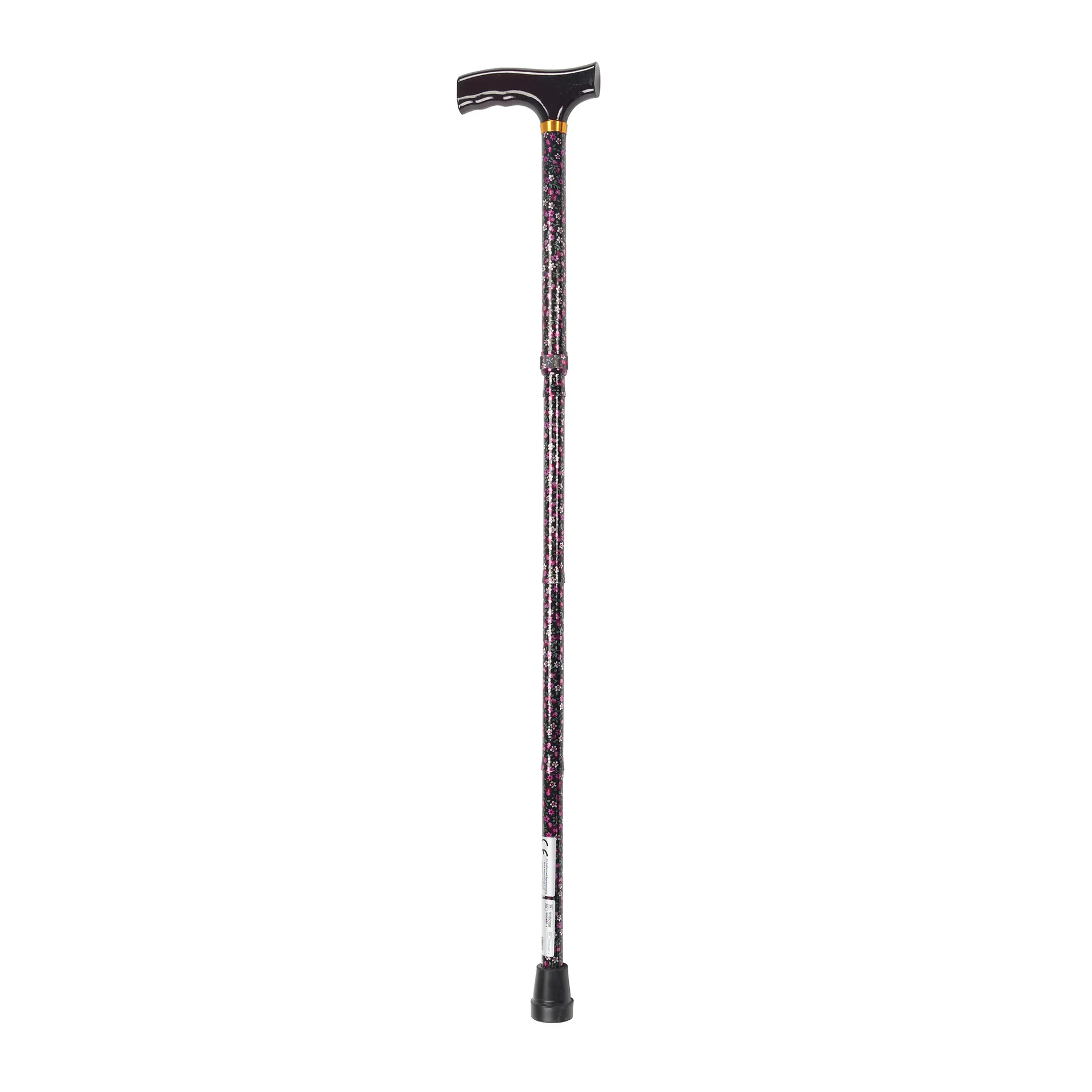 Drive Medical Lightweight Adjustable Folding Cane with T Handle Drive Medical Lightweight Adjustable Folding Cane with T Handle