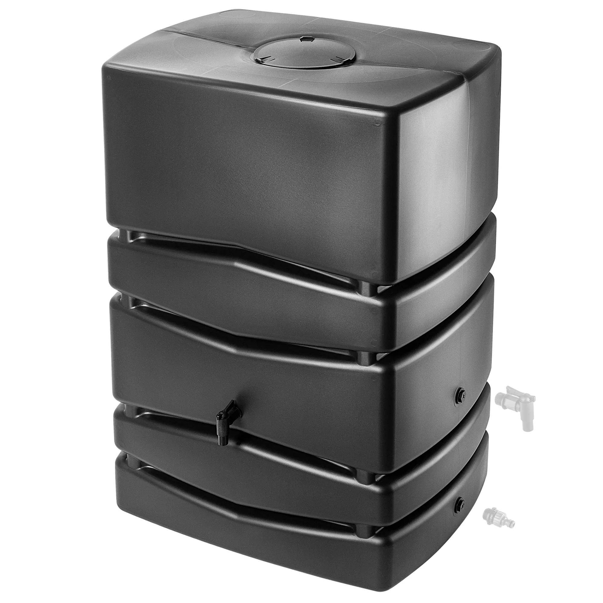 Asolo 450 l lietaus vandens bakas + prijungimo komplektas