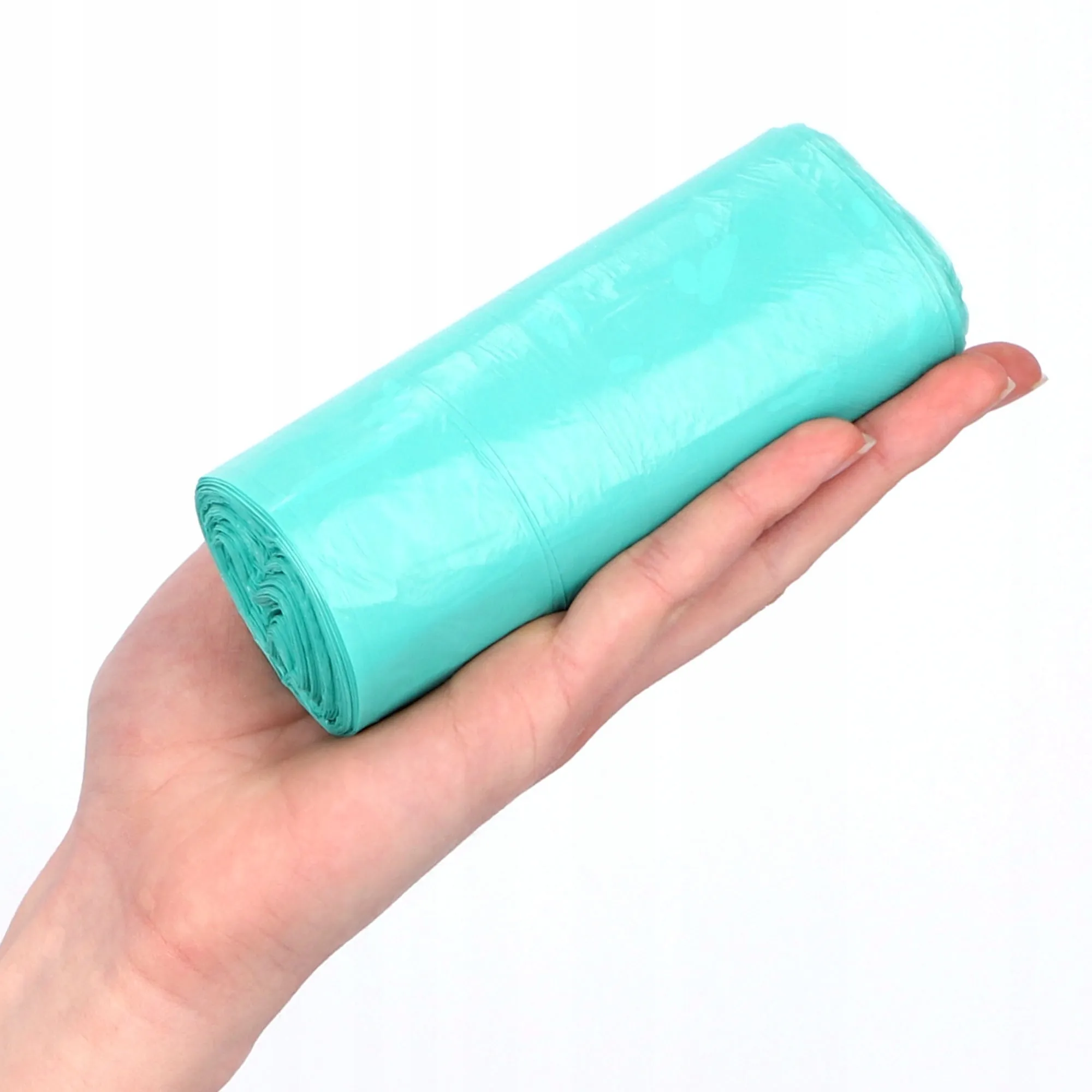 Mėtų spalvos šiukšlių maišai „Ravi Aroma Bags“, 18 l, 30 vnt.