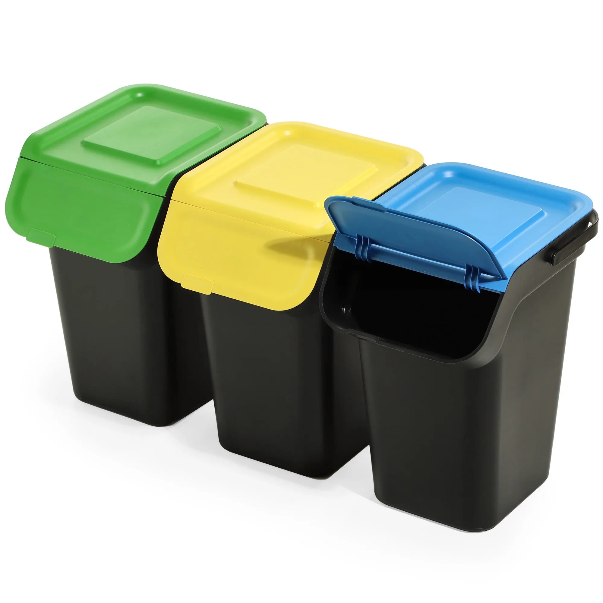 Pagney 3x25L juodų šiukšliadėžių rinkinys