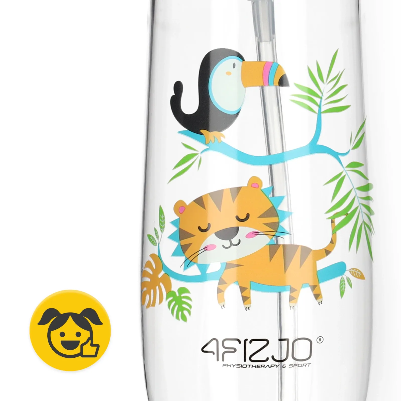 JUNGLE vaikiškas vandens buteliukas 550 ml