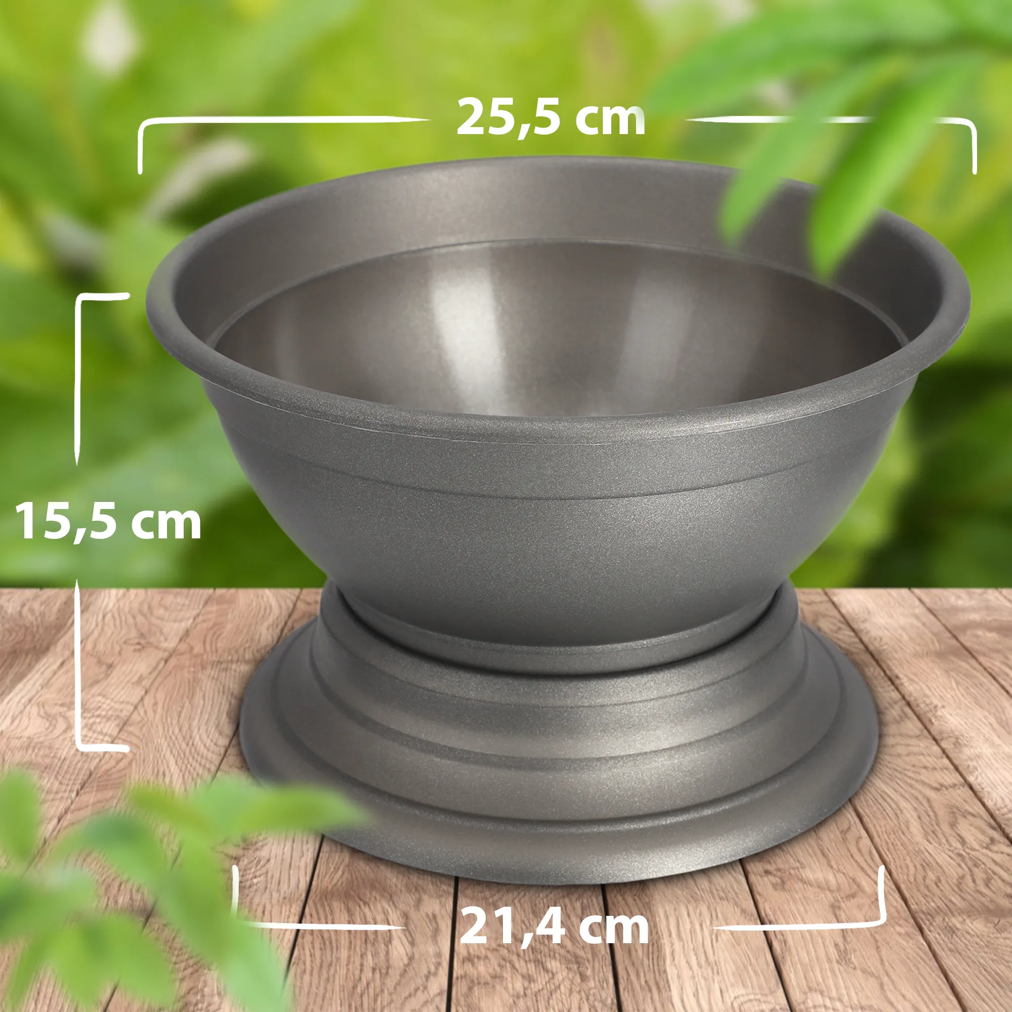 Ulmi kapinių gėlių dubuo 26 cm