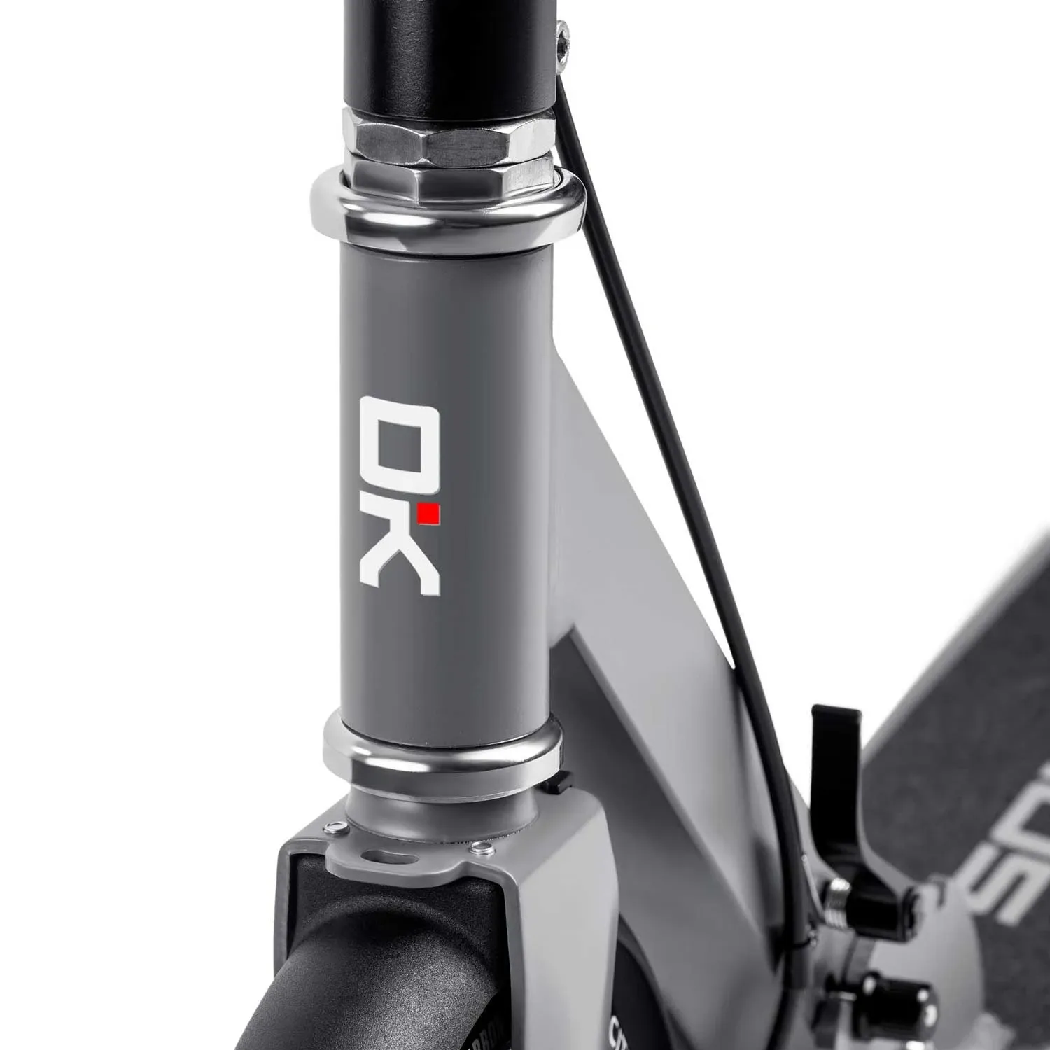 Soke City pilkas paspirtukas - nuotrauka 1