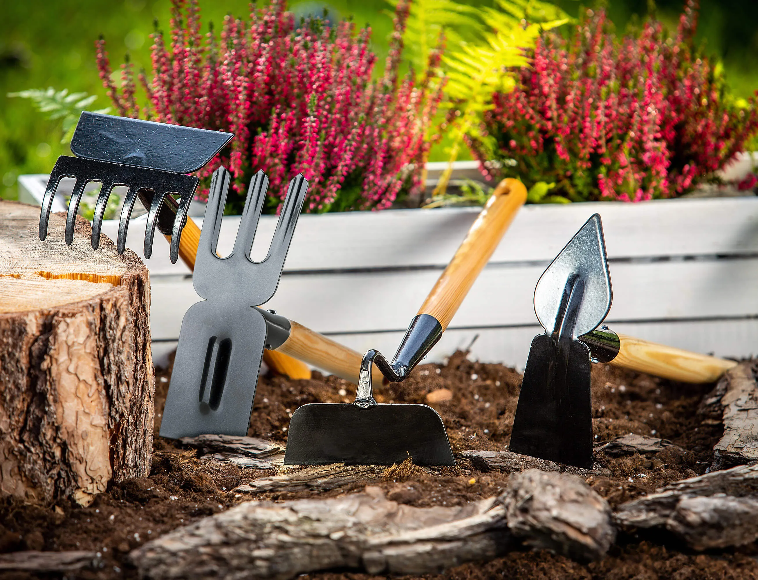 Sodo kauptukas 32 x 12 cm, grafito spalvos